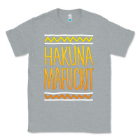 Heather Grey hakuna mafuckit [tb] Classic Tee - linhVisuals