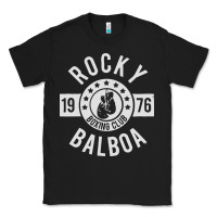 Black rocky boxing club Classic Tee - linhVisuals