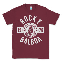 Burgundy rocky boxing club Classic Tee - linhVisuals