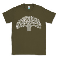Army Green oakland california hoodie   oak tree Classic Tee - linhVisuals