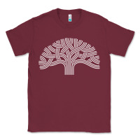 Burgundy oakland california hoodie   oak tree Classic Tee - linhVisuals