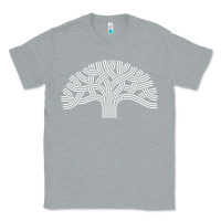 Heather Grey oakland california hoodie   oak tree Classic Tee - linhVisuals