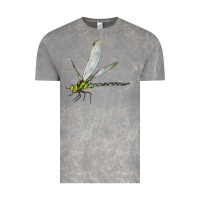 Cloud Rock Blue And Yellow Dragonfly Vintage Tee - LillyAllenDesigns
