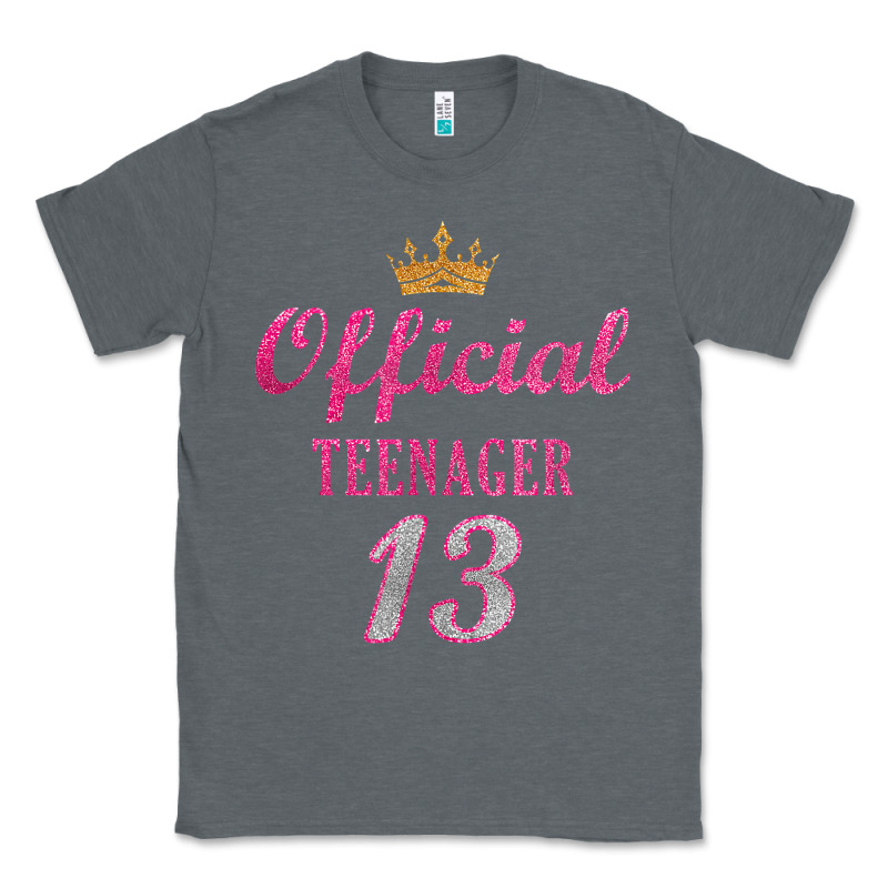 Official 13 Teenager Cute 13th Birthday Ideas For Girls T Shirt Classic Tee by linhVisuals | Teevron