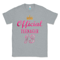 Heather Grey official 13 teenager cute 13th birthday ideas for girls t shirt Classic Tee - linhVisuals