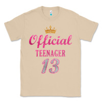 Mushroom official 13 teenager cute 13th birthday ideas for girls t shirt Classic Tee - linhVisuals