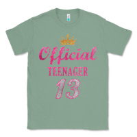 Sage official 13 teenager cute 13th birthday ideas for girls t shirt Classic Tee - linhVisuals