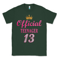 Sports Green official 13 teenager cute 13th birthday ideas for girls t shirt Classic Tee - linhVisuals