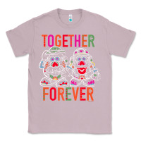 Lilac mr. & mrs. potato head day of the dead together forever premium t shir Classic Tee - linhVisuals