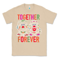 Mushroom mr. & mrs. potato head day of the dead together forever premium t shir Classic Tee - linhVisuals