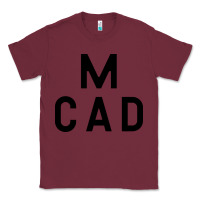 Burgundy Minneapolis College of Art and Design Classic Tee - linhVisuals