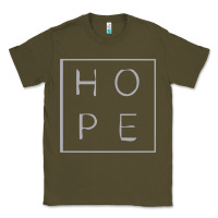 Army Green hope quote Classic Tee - linhVisuals