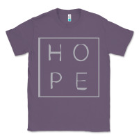 Lavender hope quote Classic Tee - linhVisuals
