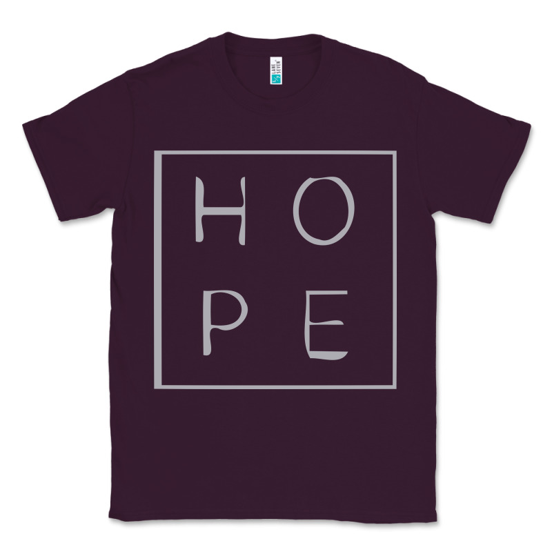 Hope Quote Classic Tee by linhVisuals | Teevron