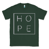Sports Green hope quote Classic Tee - linhVisuals