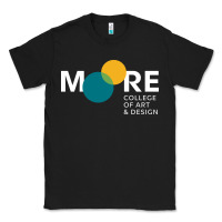 Black Moore College of Art and Design Classic Tee - linhVisuals