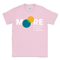 Bubblegum Pink Moore College of Art and Design Classic Tee - linhVisuals