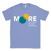Colony Blue Moore College of Art and Design Classic Tee - linhVisuals