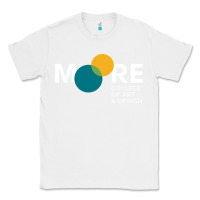 White Moore College of Art and Design Classic Tee - linhVisuals