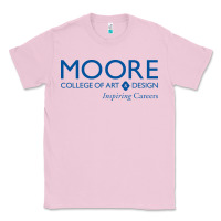 Bubblegum Pink Moore College of Art and Design Classic Tee - linhVisuals