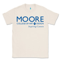 Natural Moore College of Art and Design Classic Tee - linhVisuals