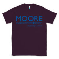 Plum Moore College of Art and Design Classic Tee - linhVisuals