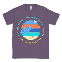 Lavender st simons island t  shirt st. simons island, georgia t  shirt Classic Tee - linhVisuals