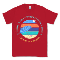 Red st simons island t  shirt st. simons island, georgia t  shirt Classic Tee - linhVisuals