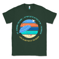 Sports Green st simons island t  shirt st. simons island, georgia t  shirt Classic Tee - linhVisuals