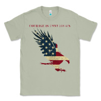Matcha courage is contagious and eagle Classic Tee - linhVisuals
