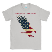 Moon Dust courage is contagious and eagle Classic Tee - linhVisuals