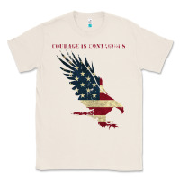 Natural courage is contagious and eagle Classic Tee - linhVisuals