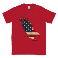 Red courage is contagious and eagle Classic Tee - linhVisuals