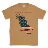 Toasted Coconut courage is contagious and eagle Classic Tee - linhVisuals
