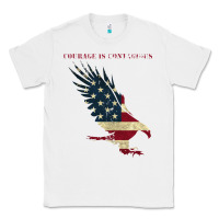 White courage is contagious and eagle Classic Tee - linhVisuals