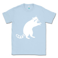 Dusty Blue raccoon Classic Tee - linhVisuals