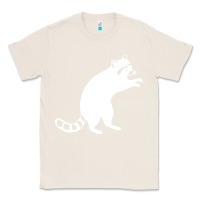Natural raccoon Classic Tee - linhVisuals