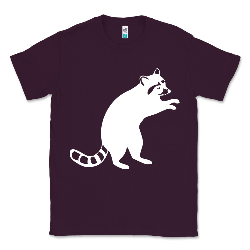 Raccoon Classic Tee by linhVisuals | Teevron
