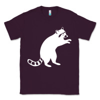 Plum raccoon Classic Tee - linhVisuals