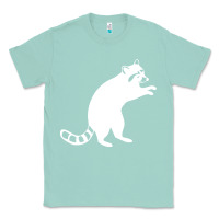 Seafoam raccoon Classic Tee - linhVisuals