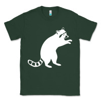 Sports Green raccoon Classic Tee - linhVisuals