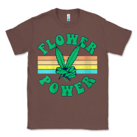 Chestnut womens flower power 420 thc pot weed medical marijuana funny weed v ne Classic Tee - linhVisuals