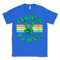 True Royal womens flower power 420 thc pot weed medical marijuana funny weed v ne Classic Tee - linhVisuals