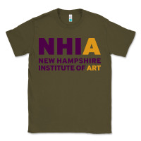 Army Green New Hampshire Institute of Art Classic Tee - linhVisuals