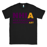 Black New Hampshire Institute of Art Classic Tee - linhVisuals