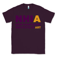 Plum New Hampshire Institute of Art Classic Tee - linhVisuals