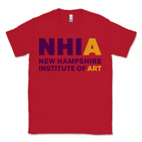 Red New Hampshire Institute of Art Classic Tee - linhVisuals
