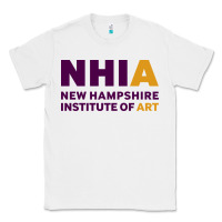 White New Hampshire Institute of Art Classic Tee - linhVisuals