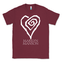 Burgundy marlyn manson special music popular Classic Tee - linhVisuals