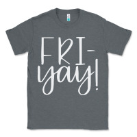 Charcoal Heather friday quotes Classic Tee - linhVisuals
